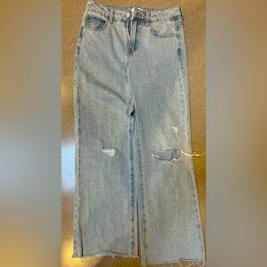 RSQ (Tilly’s Brand) Wide Leg Light Denim Jeans